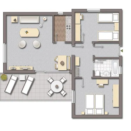 بيت للعطل Ferienhaus Kastanie 28 - #127682 *